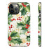 Christmas Holly on a Golden Background - Impact Resistant Phone Case iPhone 12 Pro Max Matte